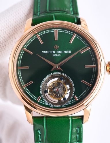 Vacheron Constantin Rose Gold Green Dial Watch