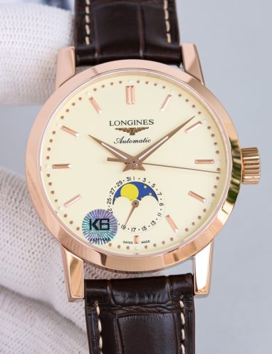 Longines Men's Automatic Moonphase Watch