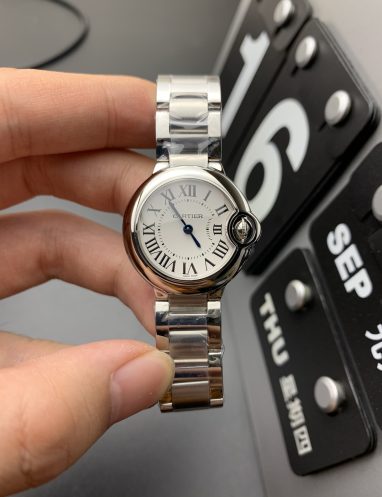 Cartier Ballon Bleu Stainless Steel Watch