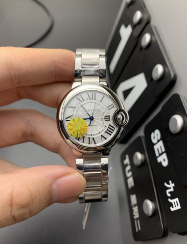 Cartier Ballon Bleu Stainless Steel Watch