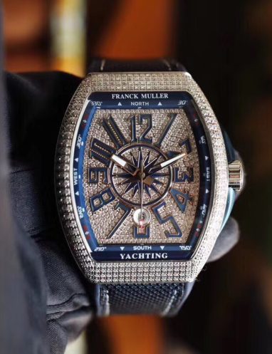 Franck Muller Vanguard Yachting Diamond Watch