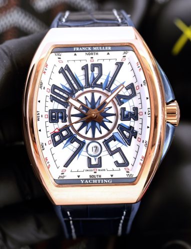 Franck Muller Yachting Gold Automatic Watch