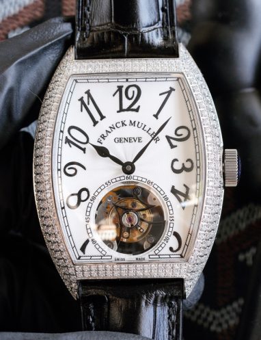 Franck Muller Diamond-Encrusted Luxury Watch