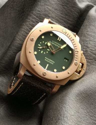 Panerai Luminor Submersible Bronze Automatic Watch