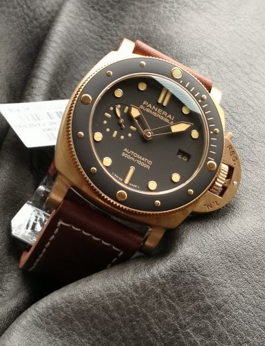 Panerai Submersible Bronze Automatic Watch