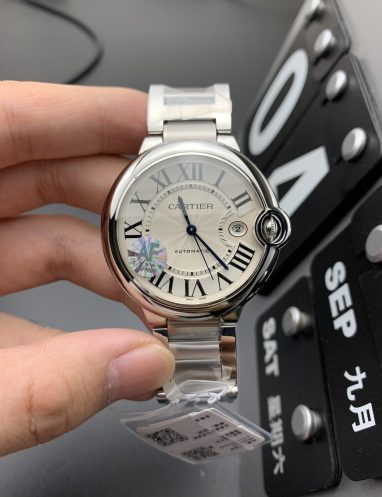 Cartier Ballon Bleu Stainless Steel Automatic Watch