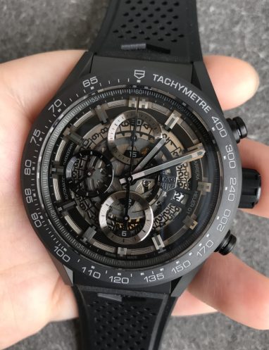 Tag Heuer Carrera Skeleton Dial Watch