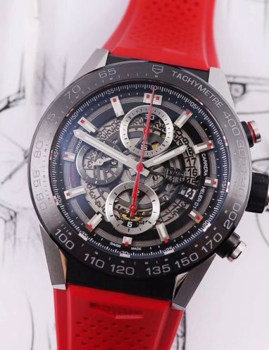 Tag Heuer Carrera Skeleton Dial Watch