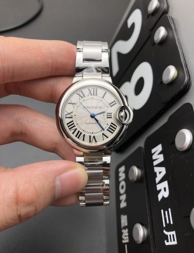 Cartier Ballon Bleu Stainless Steel Watch