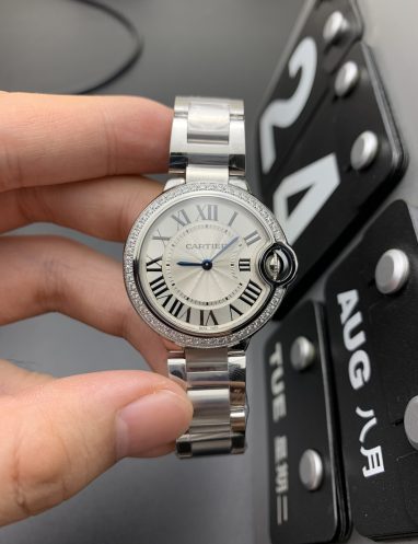 Cartier Ballon Bleu Steel Watch
