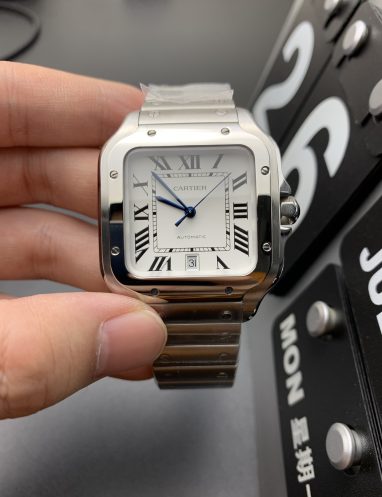 Cartier Santos Automatic Stainless Steel Watch