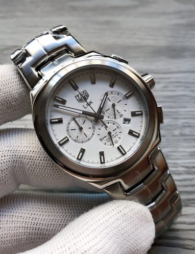 Tag Heuer Link Chronograph Stainless Steel Watch