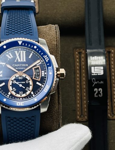Cartier Calibre de Cartier Diver Blue Watch