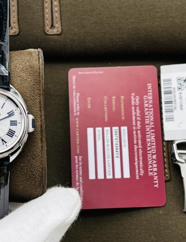 Cartier Ballon Bleu Stainless Steel Watch