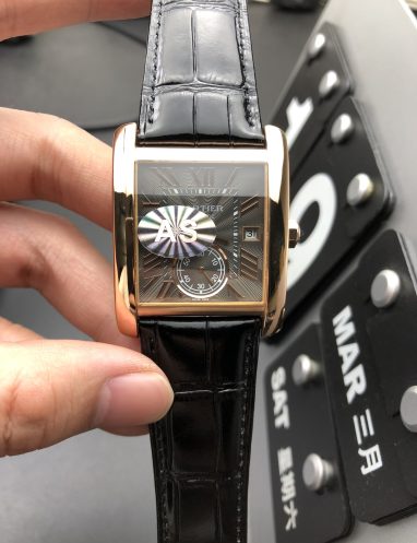 Cartier Tank Anglaise Rose Gold Watch