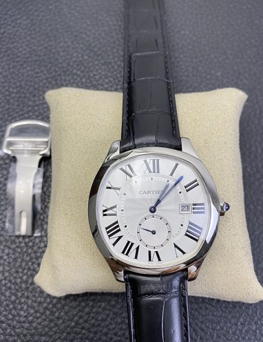 Cartier Men's Stainless Steel Roman Numeral Watch
