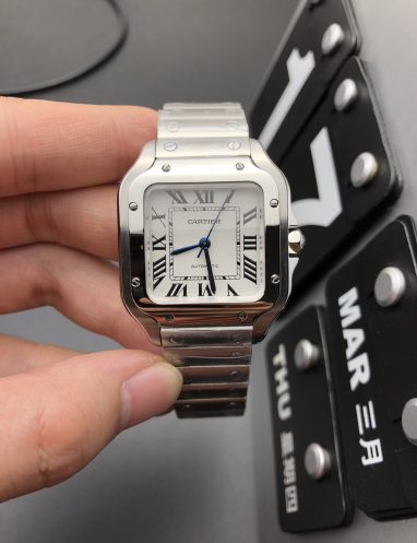 Cartier Santos Stainless Steel Watch