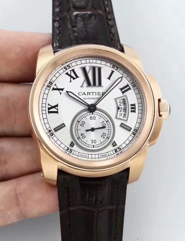 Cartier Calibre de Cartier Rose Gold Watch