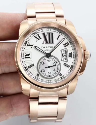 Cartier Luxurious Rose Gold Watch