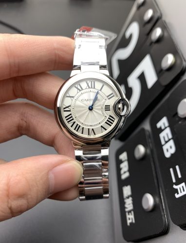 Cartier Ballon Bleu Stainless Steel Watch