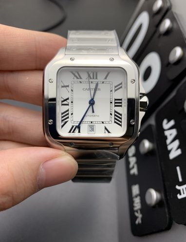 Cartier Santos de Cartier Stainless Steel Watch