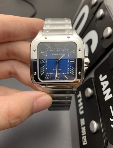 Cartier Santos Automatic Stainless Steel Watch