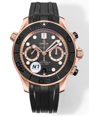 Omega Seamaster Diver 300M Chronograph Rose Gold