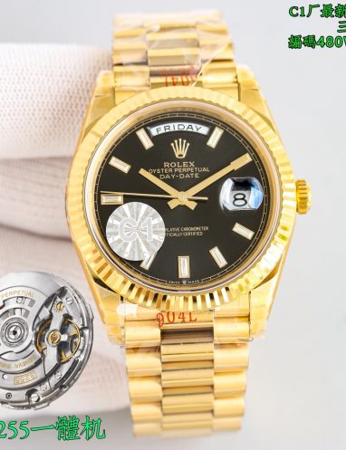 Rolex Oyster Perpetual Day-Date Gold Watch