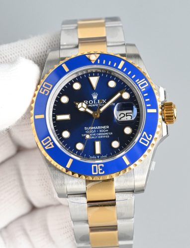 Rolex Submariner Two-Tone Blue Dial