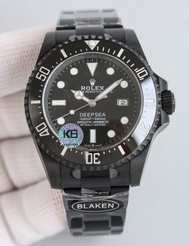 Rolex Deepsea Black Dial - Customized by Blaken