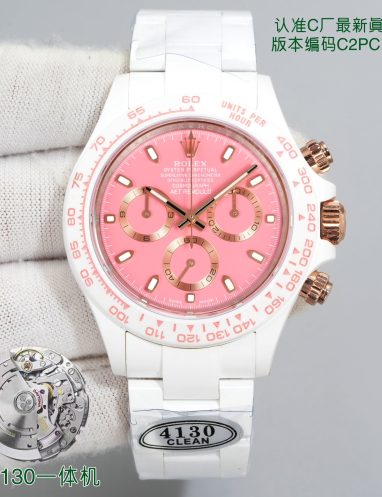 Rolex Cosmograph Daytona Pink Ceramic Watch