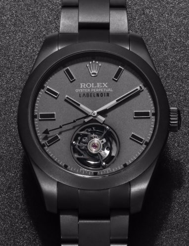 Rolex Oyster Perpetual Label Noir