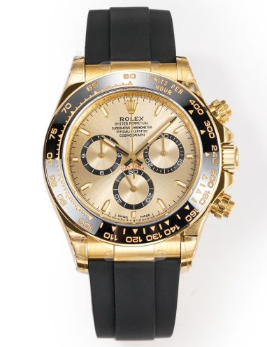 Rolex Daytona Cosmograph Gold and Black Watch