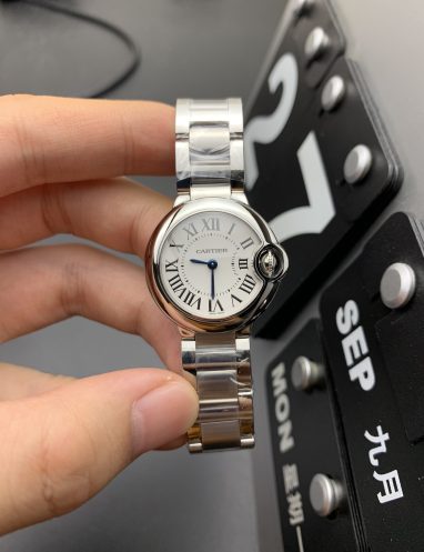 Cartier Ballon Bleu Stainless Steel Watch