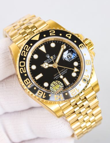 Rolex GMT-Master II Gold Watch