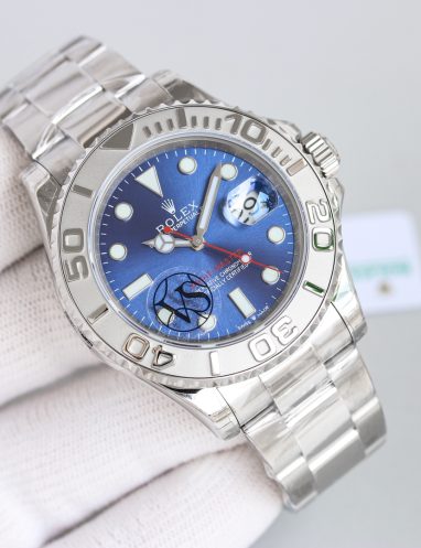 Rolex Yacht-Master Blue Dial Stainless Steel Watch