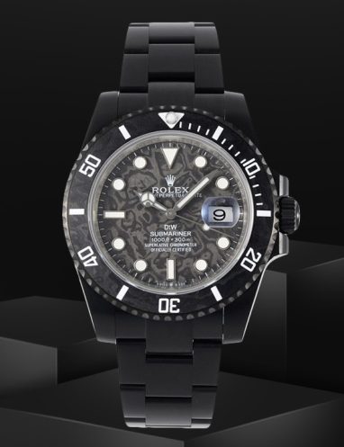 Rolex Submariner Black Carbon Fiber Watch