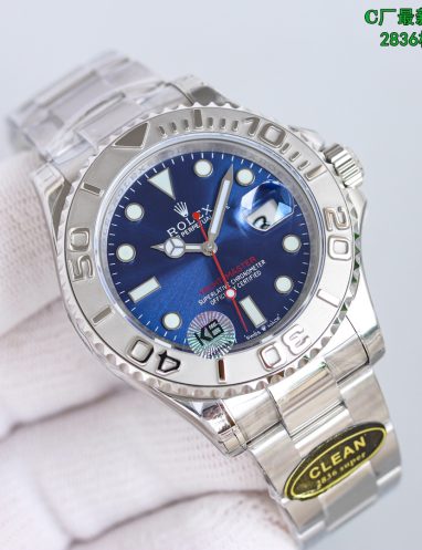 Rolex Yacht-Master Blue Dial Stainless Steel Watch