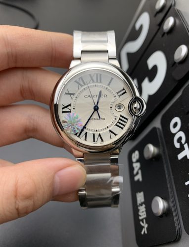 Cartier Ballon Bleu Stainless Steel Automatic Watch