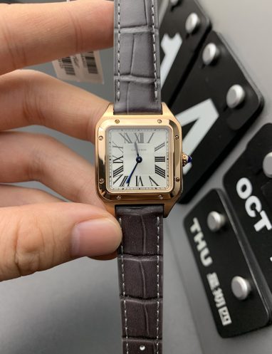 Cartier Santos-Dumont Rose Gold Watch
