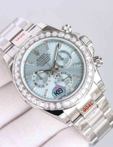 Rolex Daytona Platinum Ice Blue Dial Chronograph