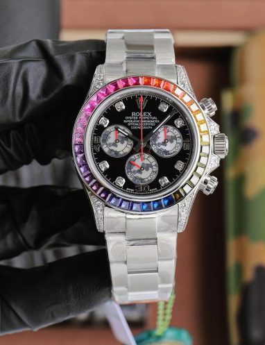 Rolex Daytona Rainbow Oystersteel Watch