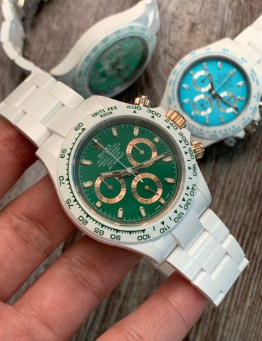 Rolex Daytona Ceramic Watch with Green Dial