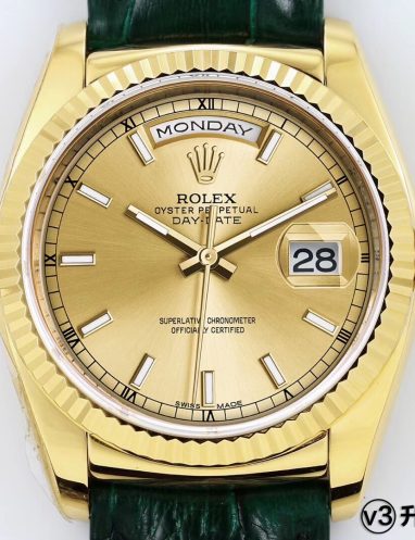 Rolex Day-Date Oyster Perpetual Gold Watch