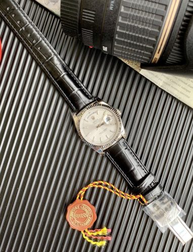 Rolex Datejust Leather Watch