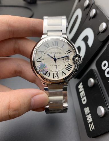 Cartier Ballon Bleu Stainless Steel Automatic Watch