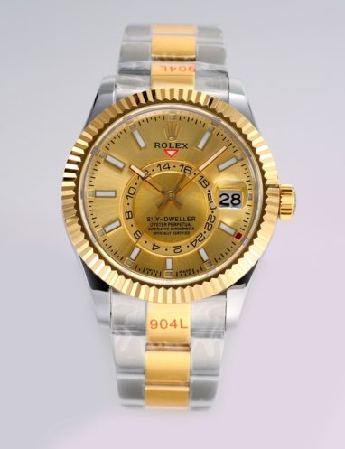 Rolex Sky-Dweller Oyster Perpetual Two-Tone Watch