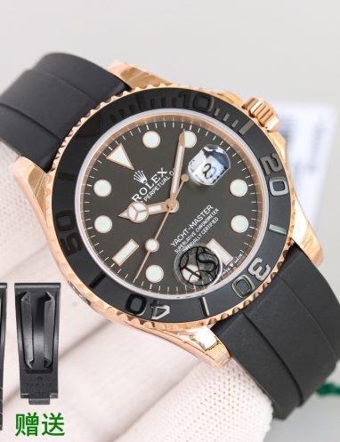 Rolex Yacht-Master 40 Everose Gold with Oysterflex Strap