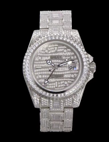 Rolex Diamond-Embellished Luxury Watch