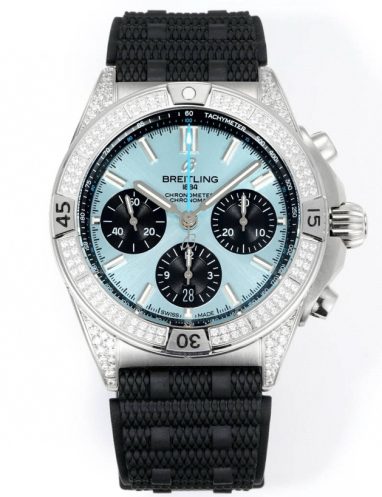 Breitling Chronomat Chronograph Diamond Bezel Watch